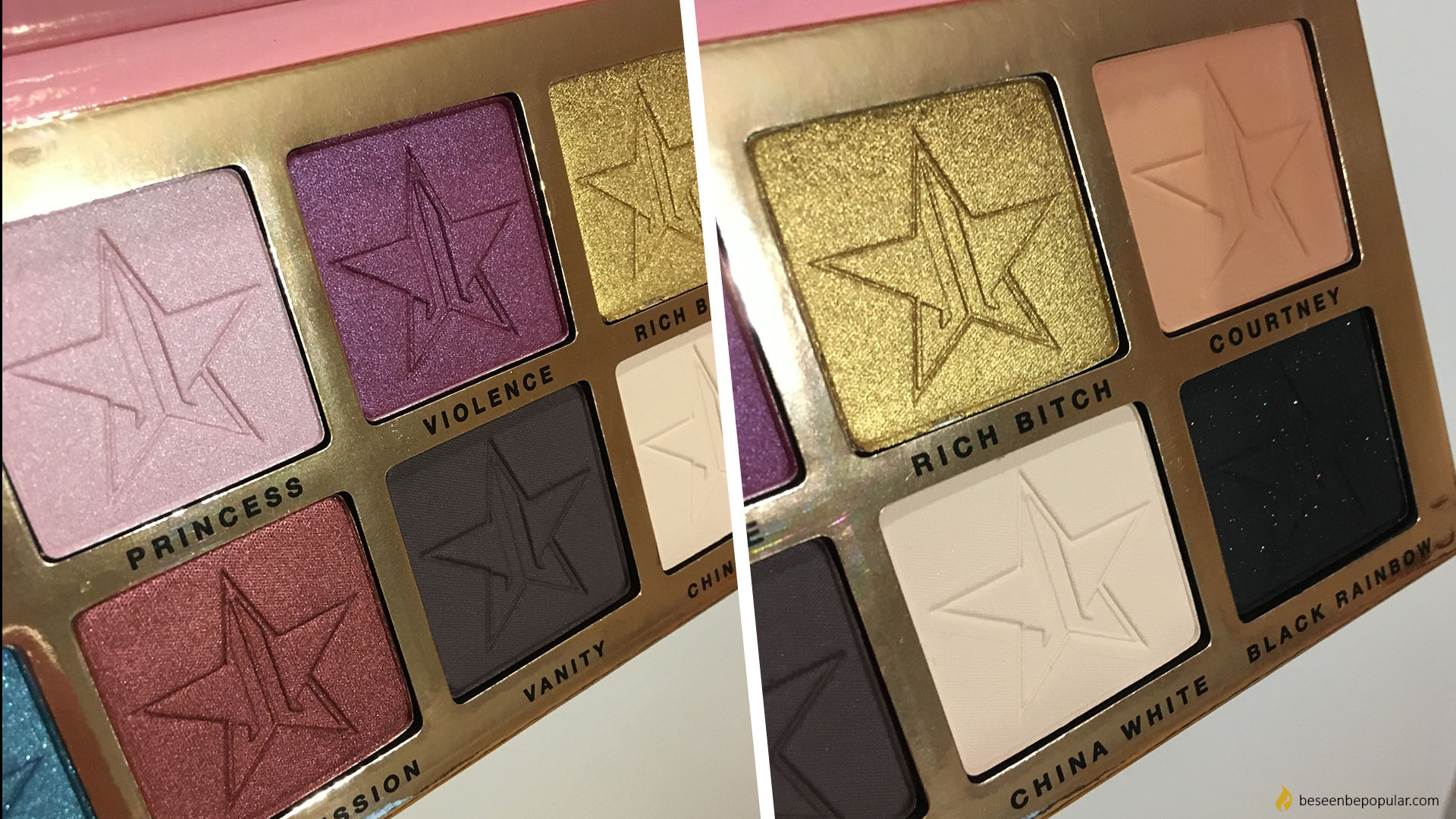 Jeffree Star beauty killer palette