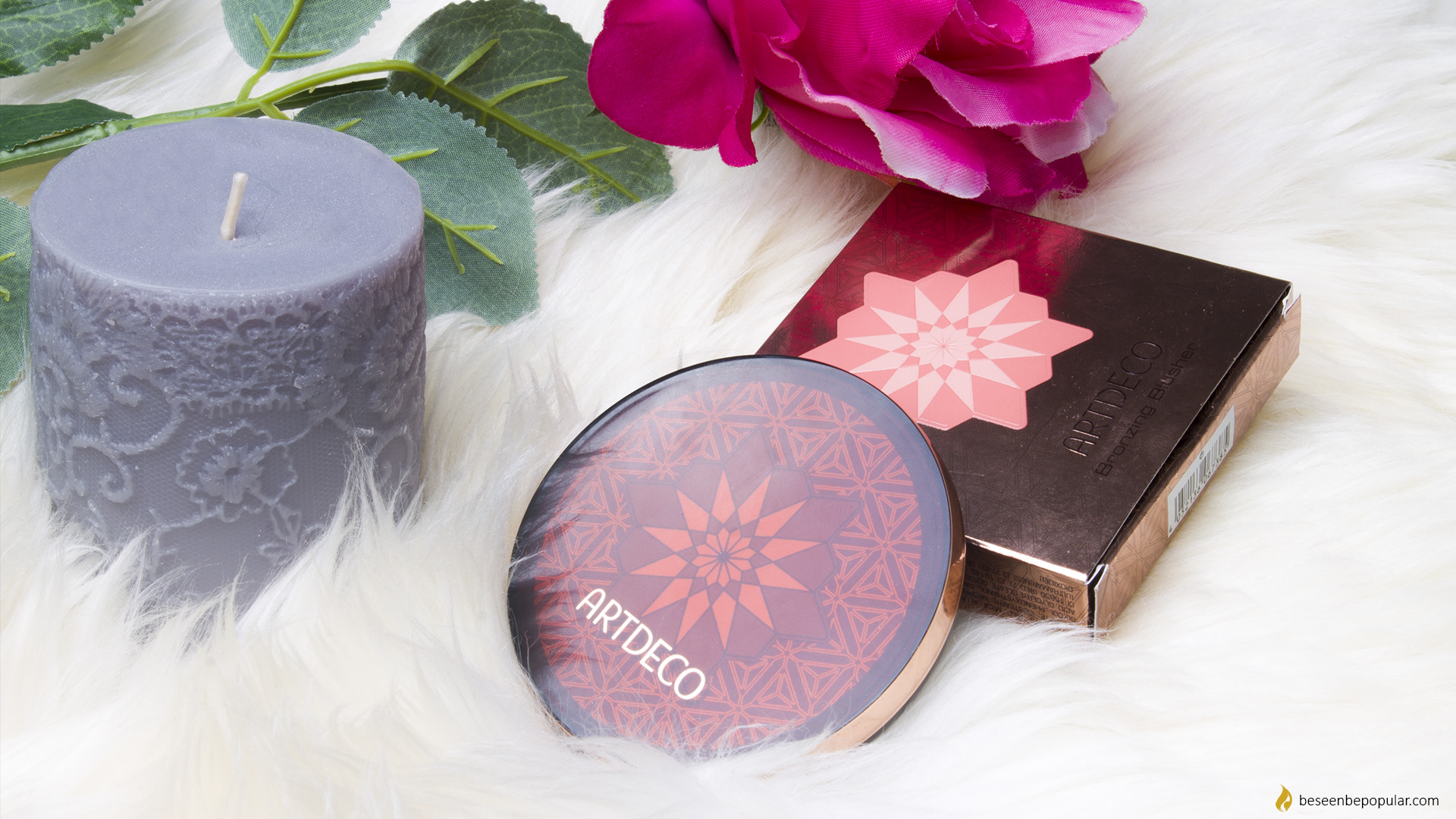 Artdeco bronzing blusher in two shades