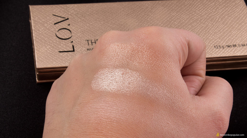 L.O.V The GLOWrious highlighting and bronzing palette