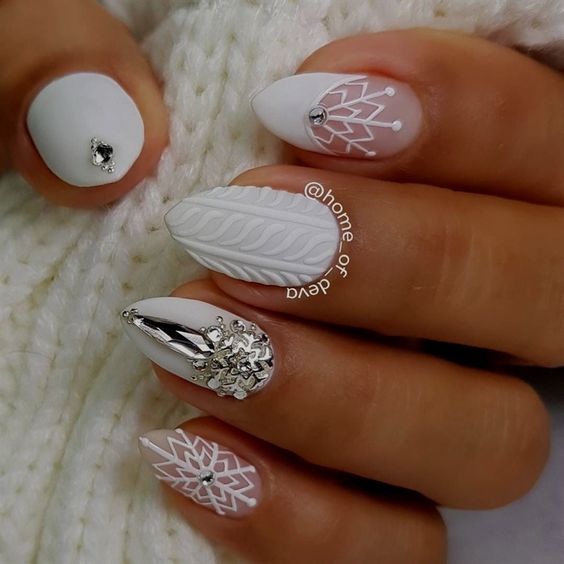 Ideas for Christmas nail art