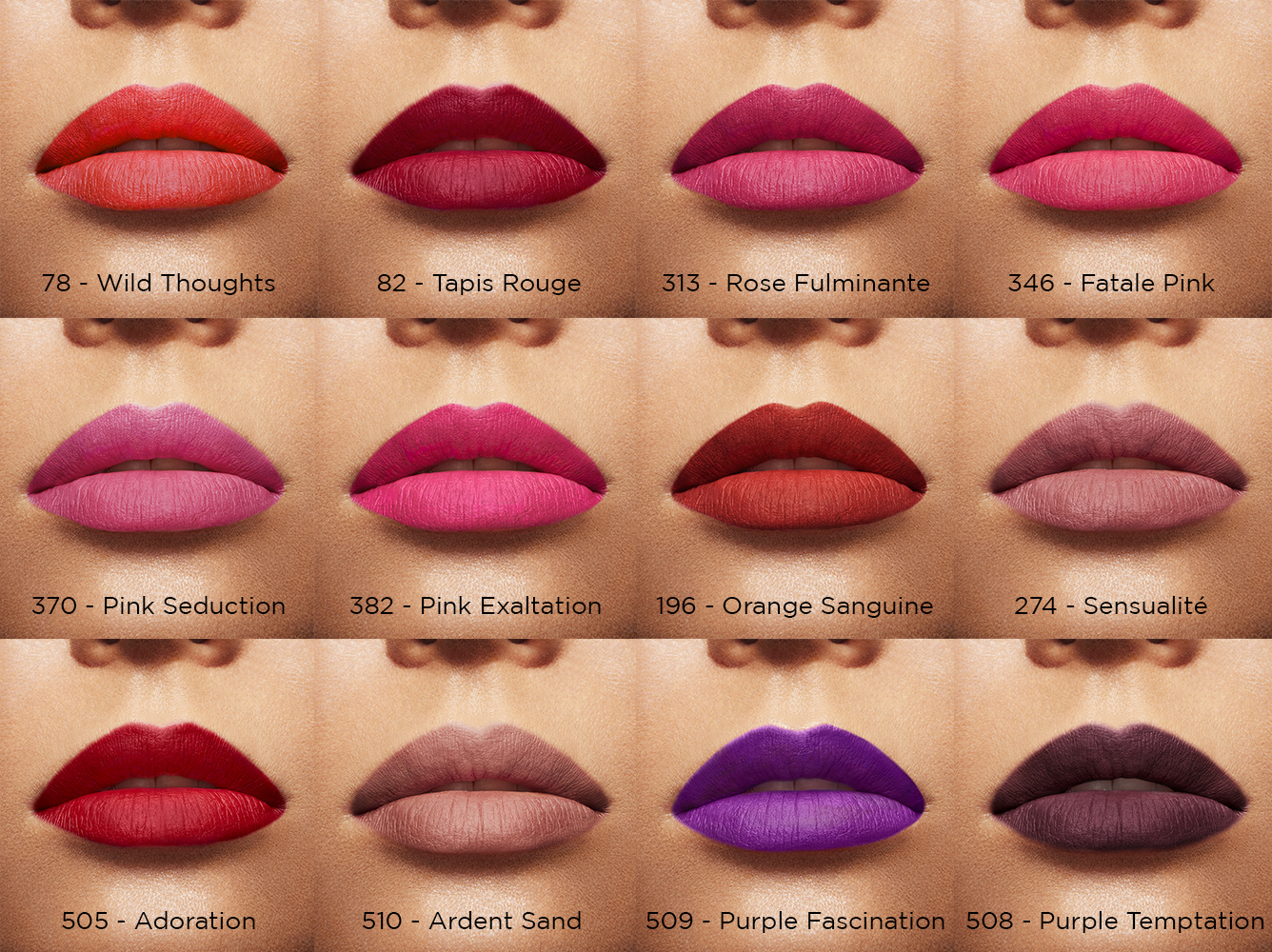 L'Absolu Rouge Drama Matte Lipsticks