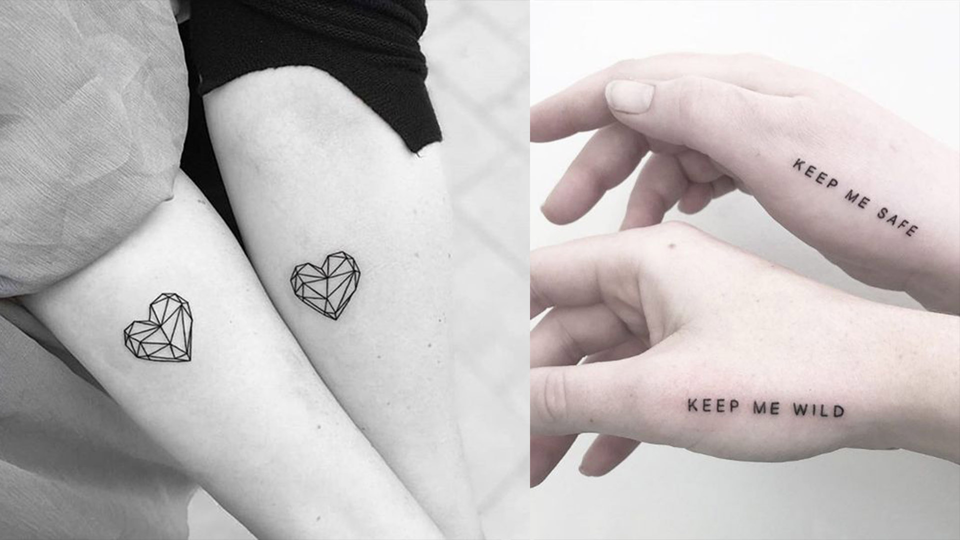 16 Travel Tattoos For Best Friends With Wanderlust | Friend tattoos, Bff  tattoos, Friendship tattoos