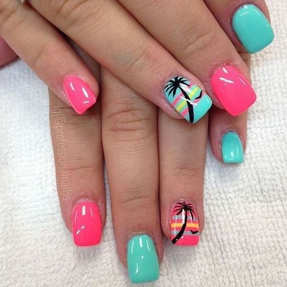  Ideas for summer manicure